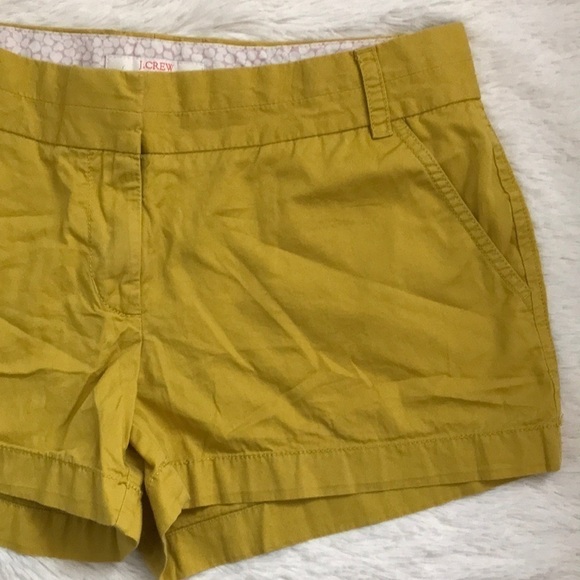 J.Crew Mustard Broken-In Chino Shorts - Picture 2 of 4